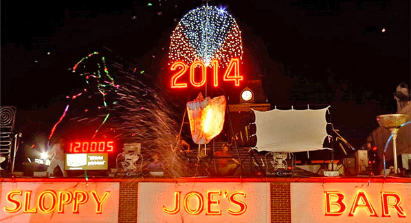 Sloppy Joes New Years Eve Drop
