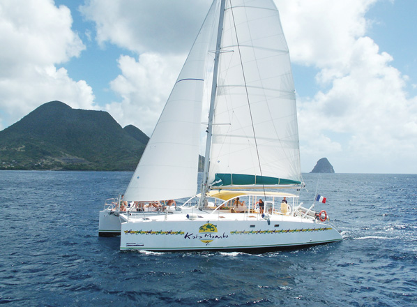 Sailing Martinique