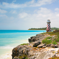 High Rock Lighthouse Grand Bahama Island, Bahamas