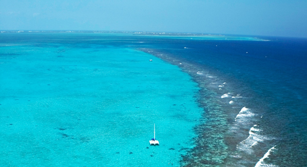 Grand Cayman barrier reef