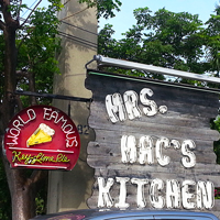 Key Largo, Mrs Mac Kitchen, Dining in the Florida Keys