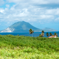 View of Nevis