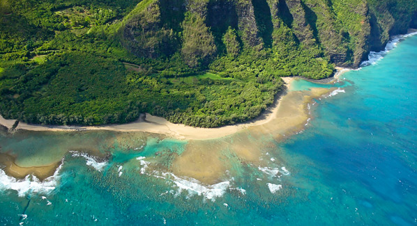 Hawaii-Kauai-Kee-Beach,Best Snorkel Sites on Kauai 