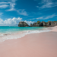 Pink Sand Beach in Bermuda