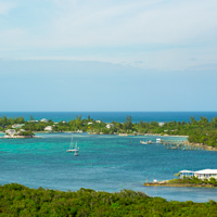Abacos Elbow Cay from Lighthouse, Bahamas