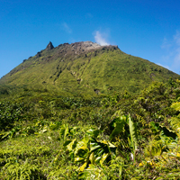 Guadeloupe La Soufriere Volcano