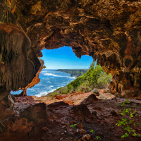 Puerto Rico Mona Island Lirio Cave