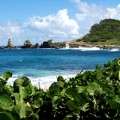 Pointe des Chateaux in Guadeloupe