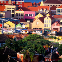 Curacao Wllemstad Floating Market
