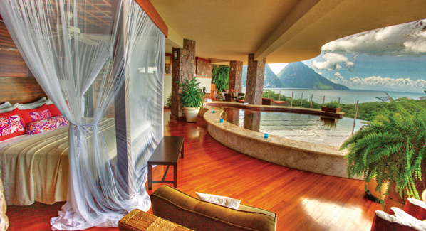 St Lucia Jade Mountain Private Pool