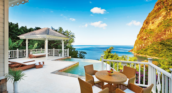 St Lucia Sugar Beach Luxury Villa With Pool