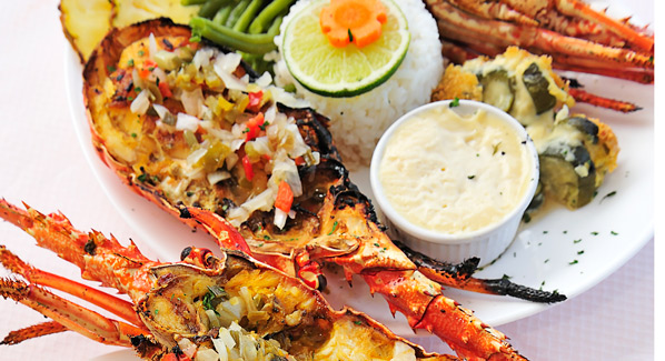 Guadeloupe Creole Lobster