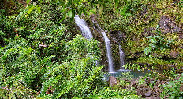 Maui Three Bears Falls