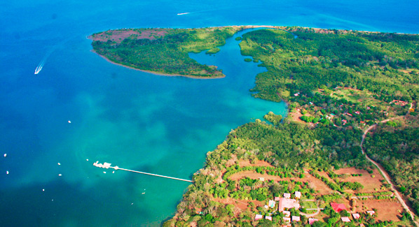 Crocodile Bay Resort Aerial