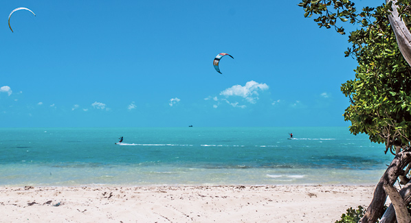 Turks and Caicos Providenciales Kite Boarding