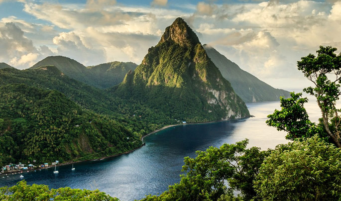 St. Lucia Pitons