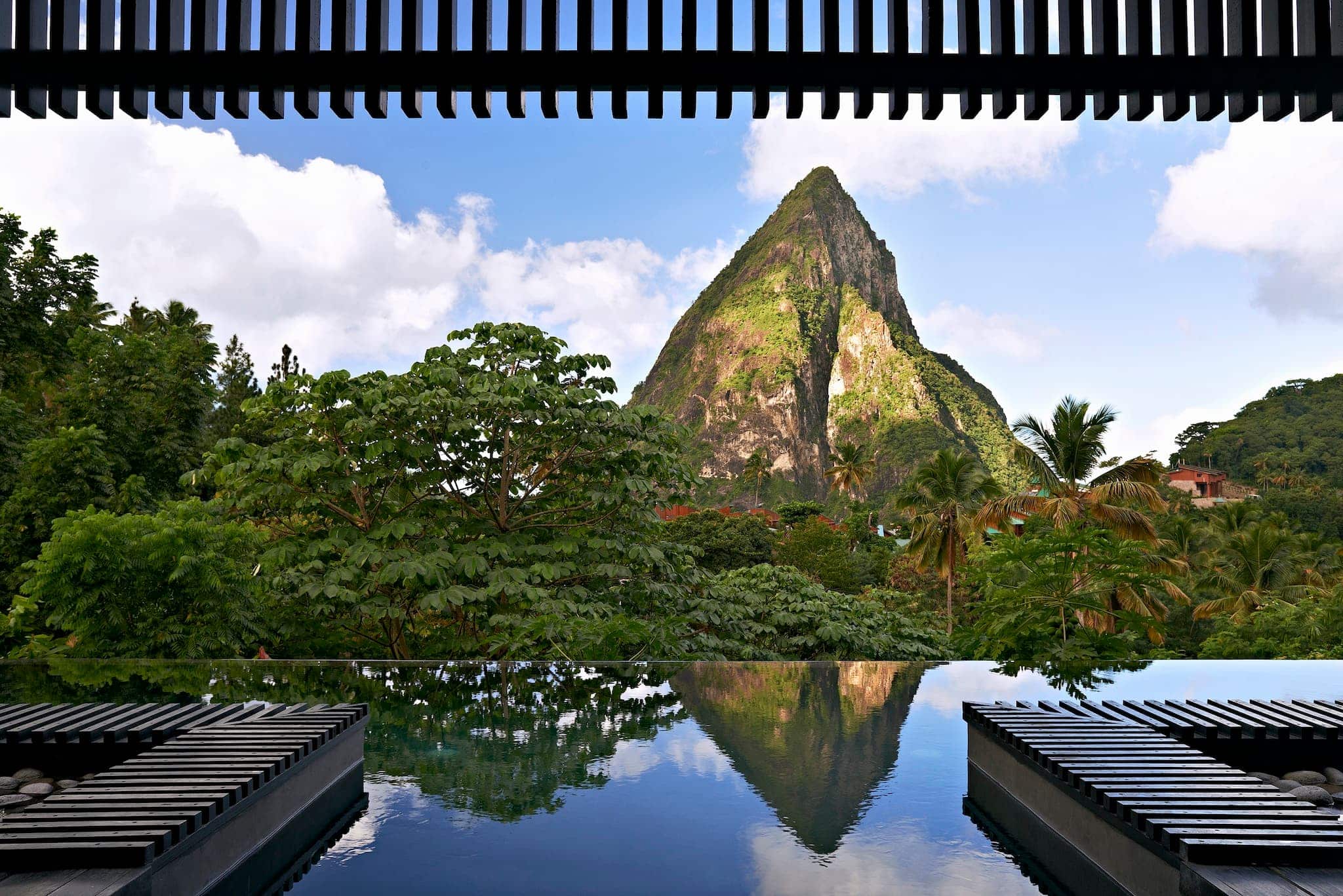 Boucan Pool, St. Lucia, best views in the caribbean