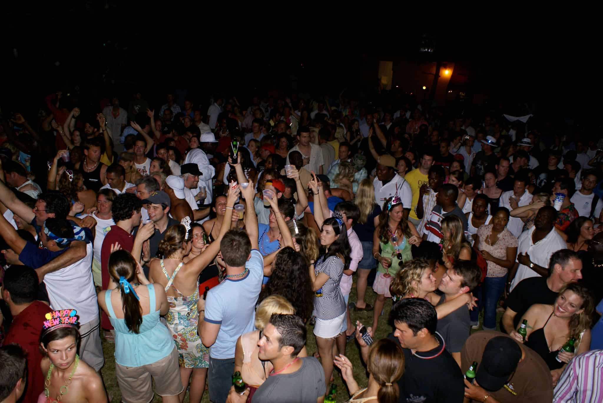 Jost Van Dyke Foxys, biggest parties in the caribbean