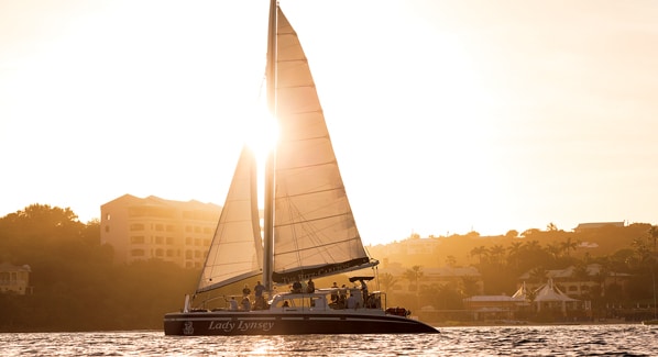 St Thomas Ritz Carlton, Sailing Catamaran