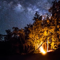 Camping Haleakala, Maui, hawaii
