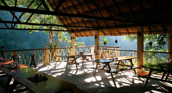 Belize Black Rock Lodge Dining Area