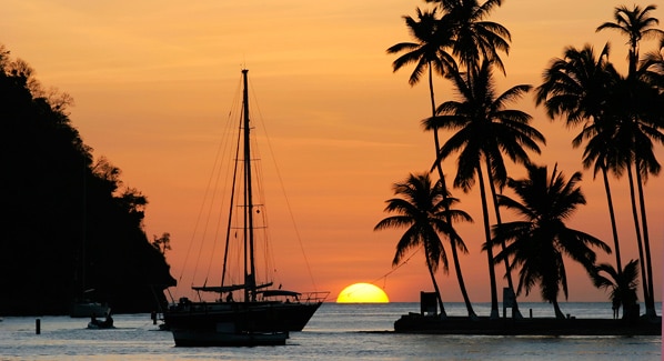 St Lucia Sunset, which Caribbean island is best for you