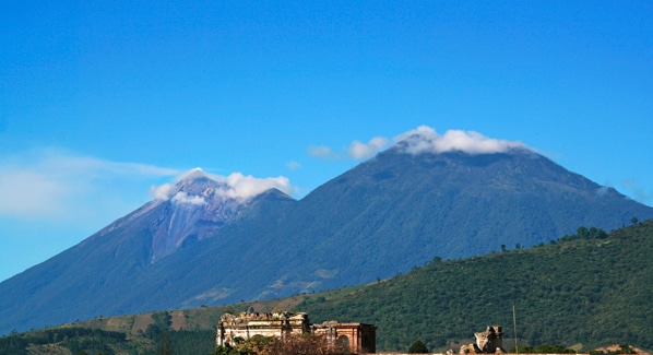 Guatemala Acatenago Fuego Volcano Hiking