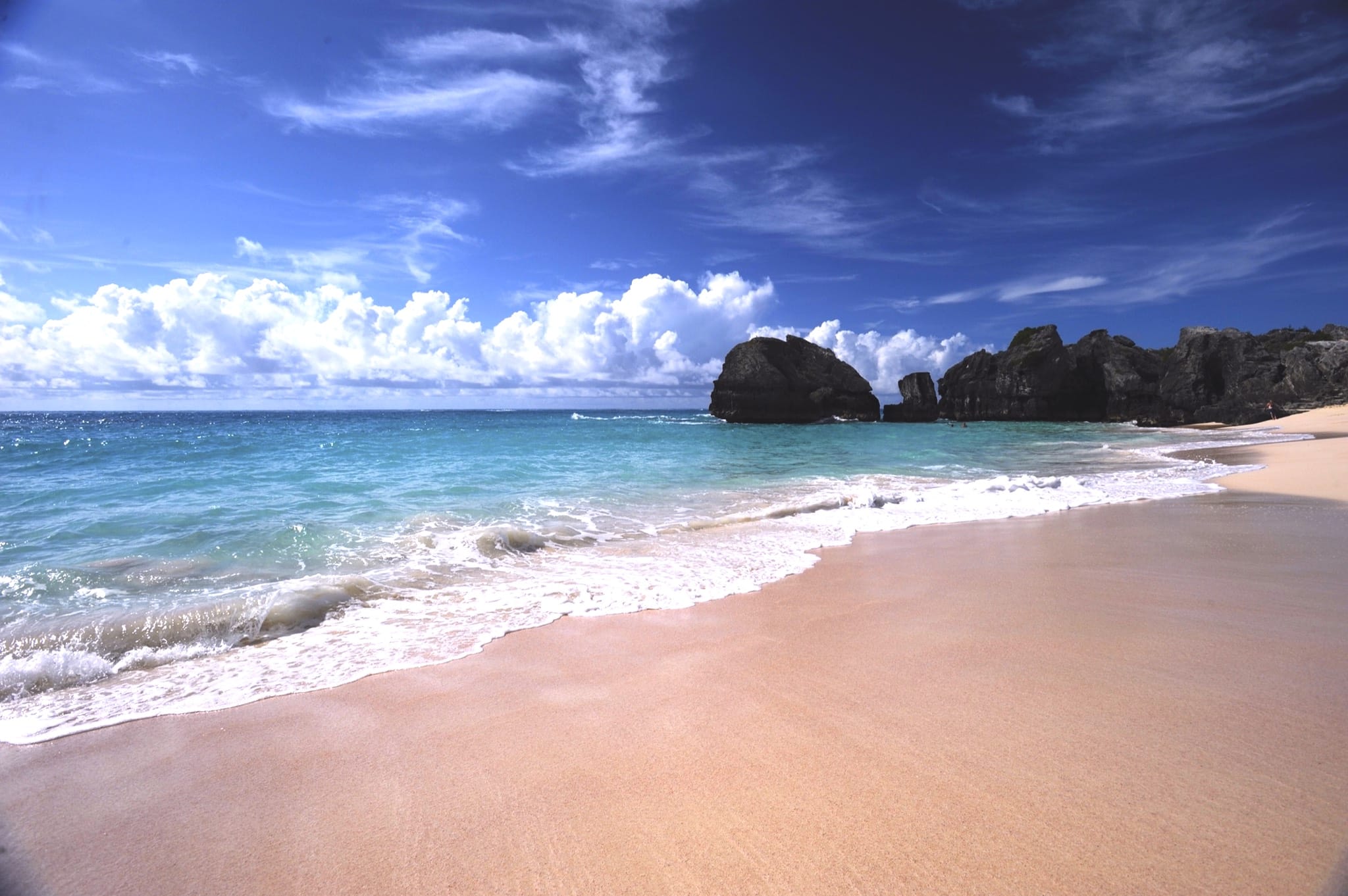 Pink Sand Beach in Bermuda