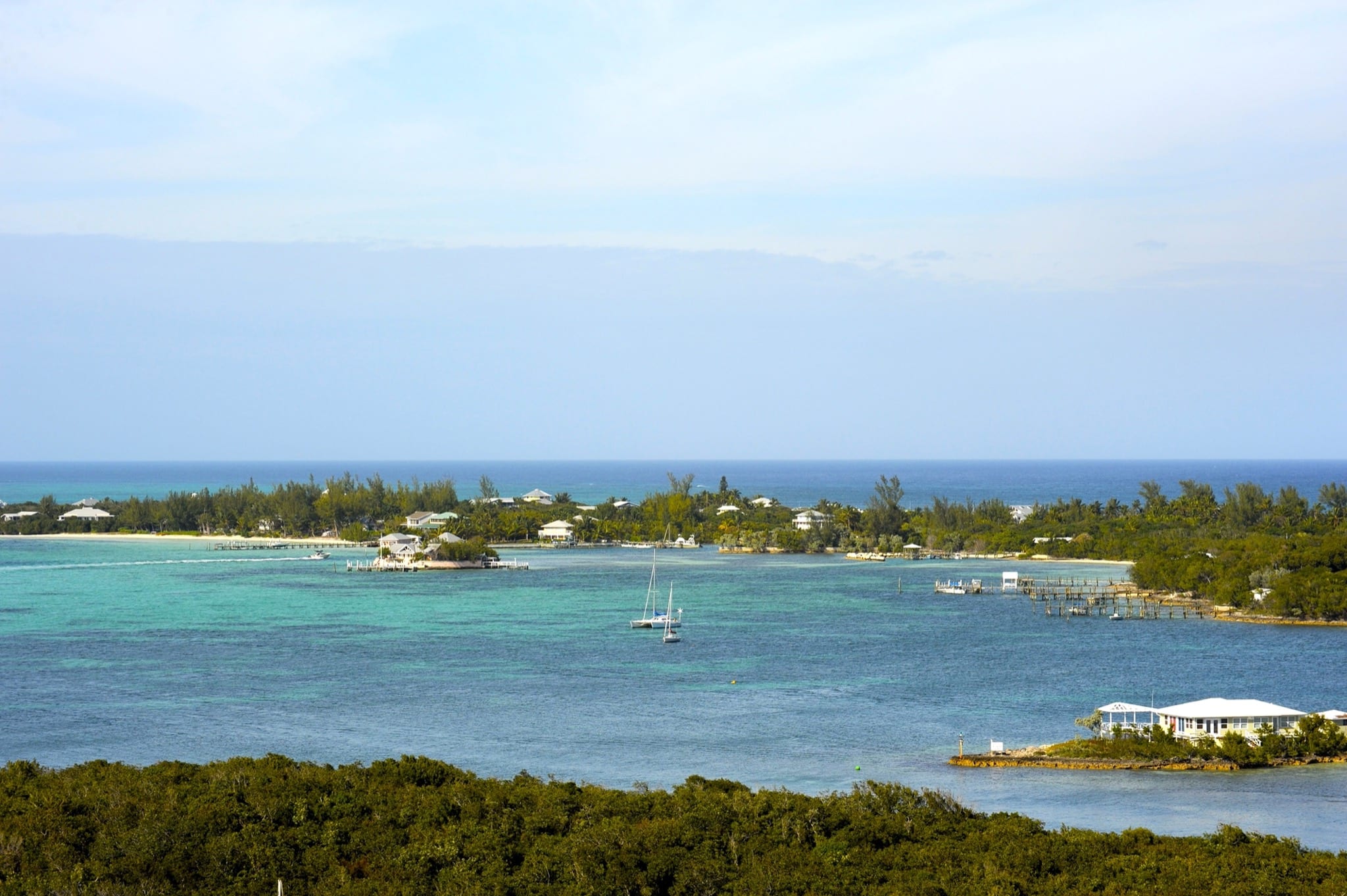 Abacos Elbow Cay from Lighthouse, Bahamas