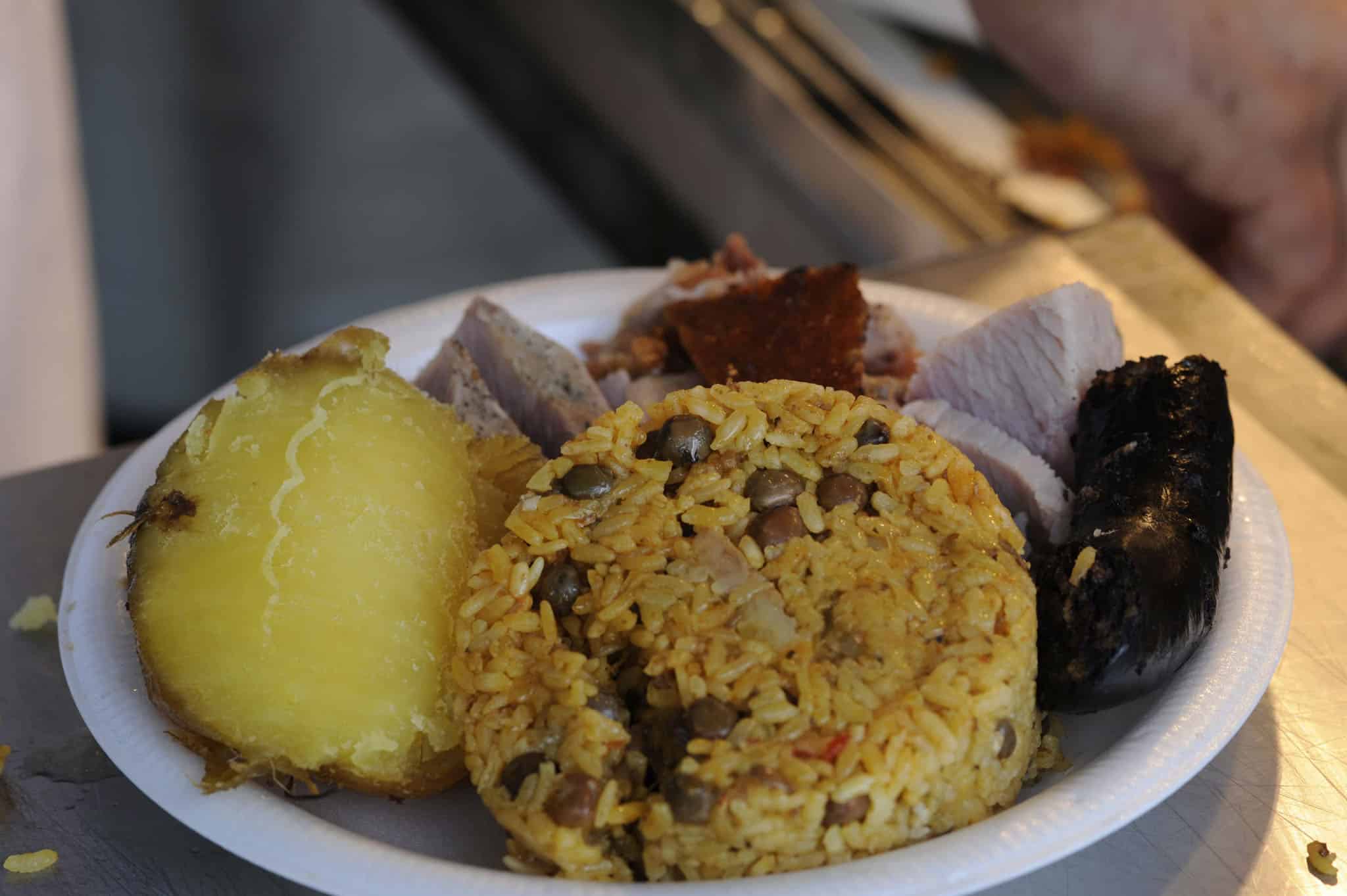 Angelitos Pig in Puerto Rico
