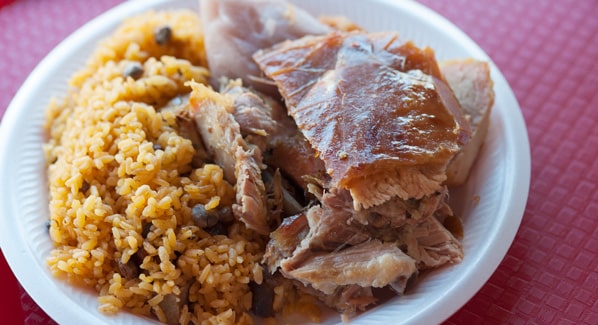 Guavate Rancho Pig, Puerto Rico
