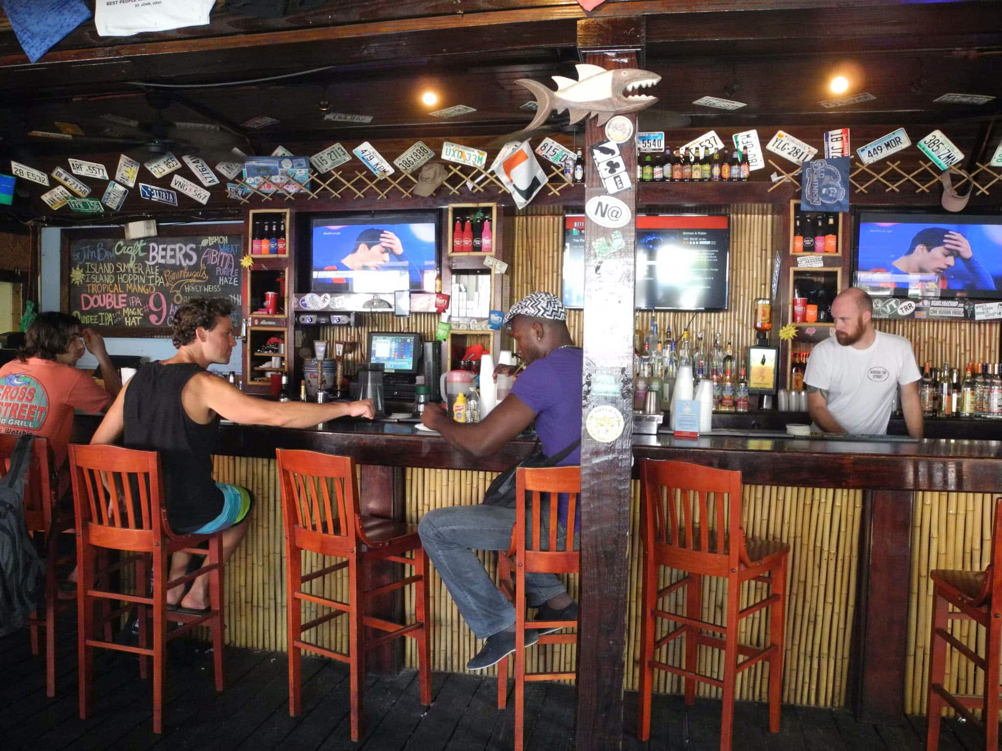 Across The Street Bar USVI St John