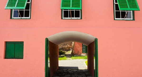 Bermuda Pink Building