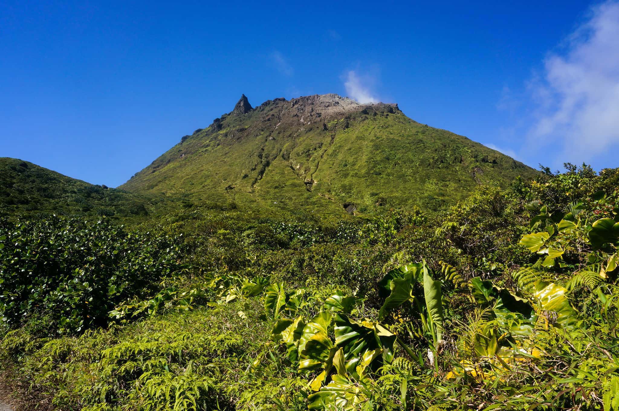Guadeloupe La Soufriere Volcano