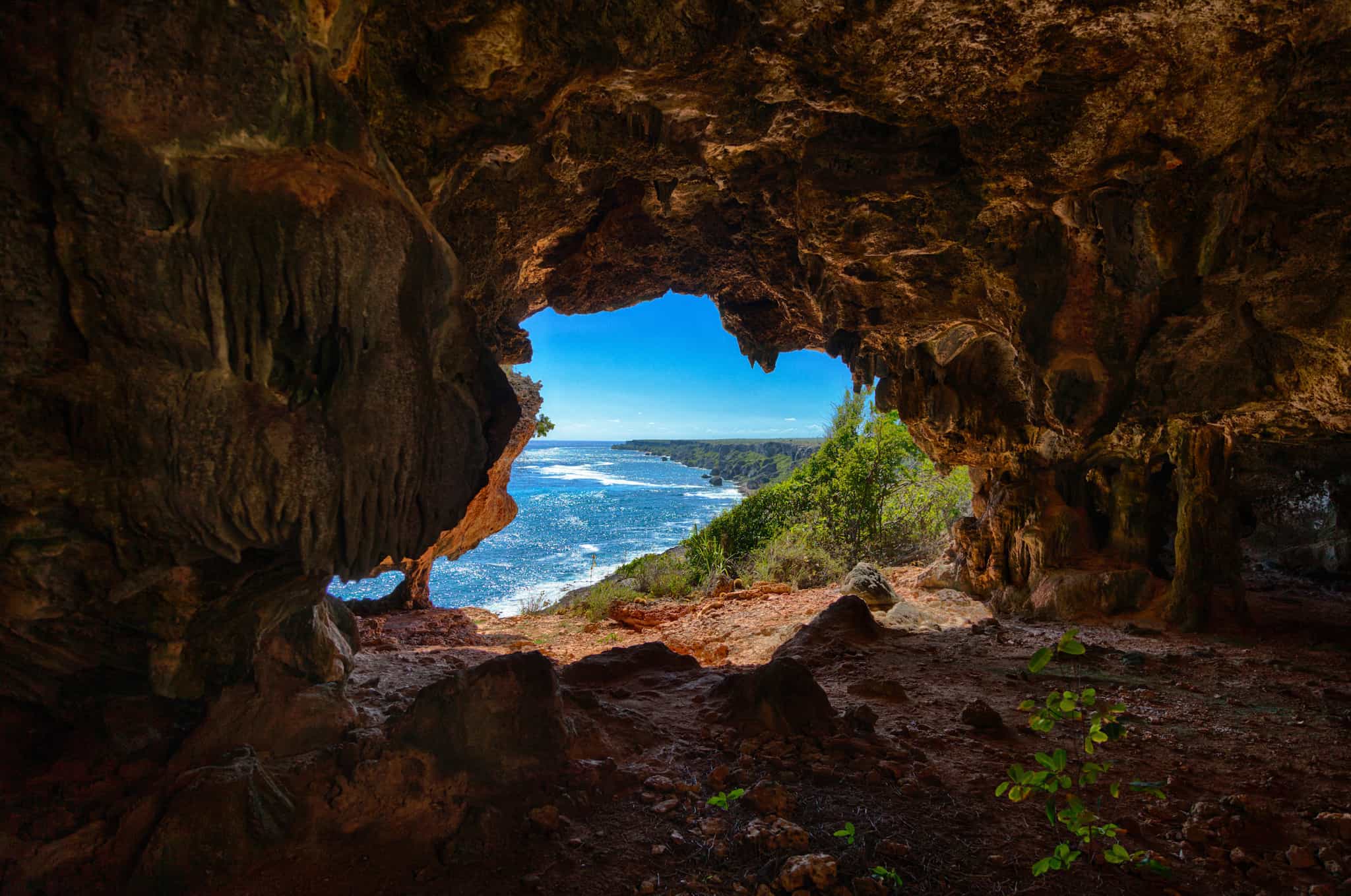 Puerto Rico Mona Island Lirio Cave