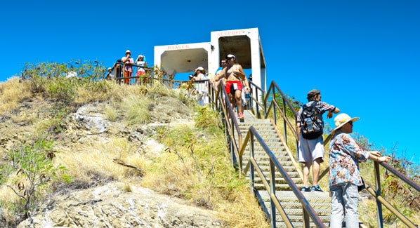 Diamond Head Stairs Hawaii