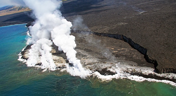 Big Island Hawaii Aerial