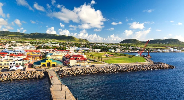 St Kitts Bassterre Pier