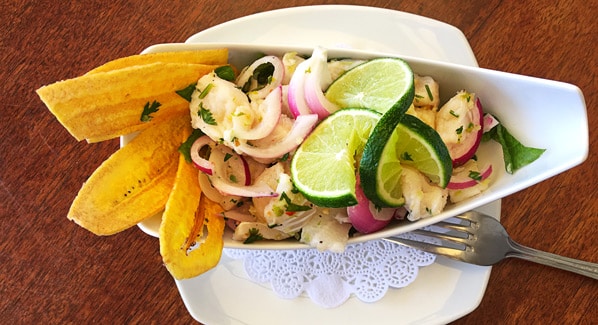 Aruba Cuba's Cookin Ceviche