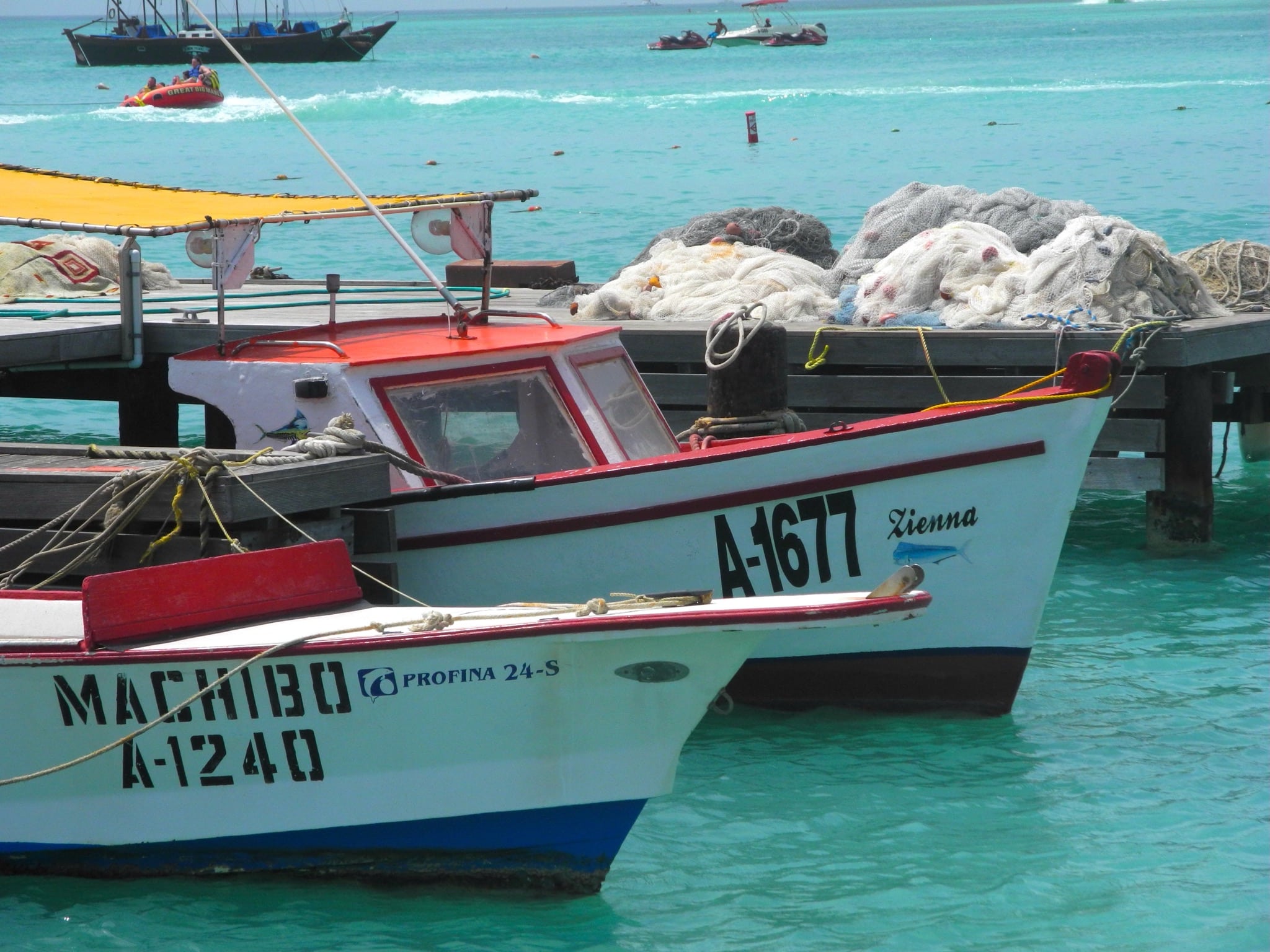 Aruba Fishing Boats
