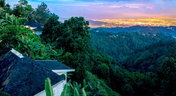 Jamaica Strawberry Hill Night Vista