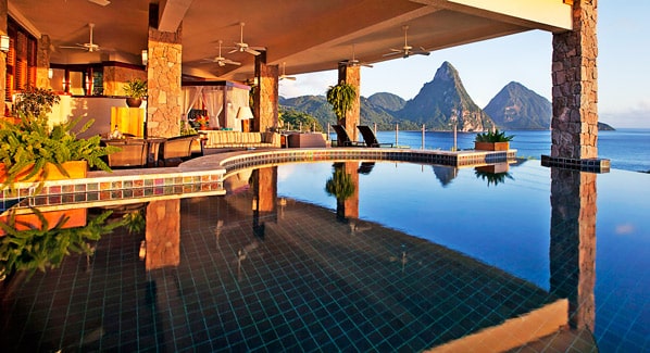 St Lucia Jade Mountain Pool