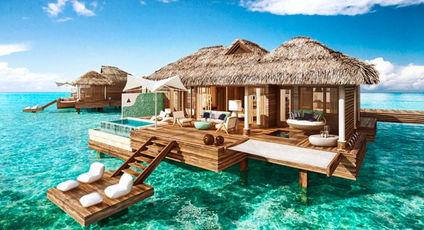Jamaica Montego Bay Sandals Overwater Bungalow