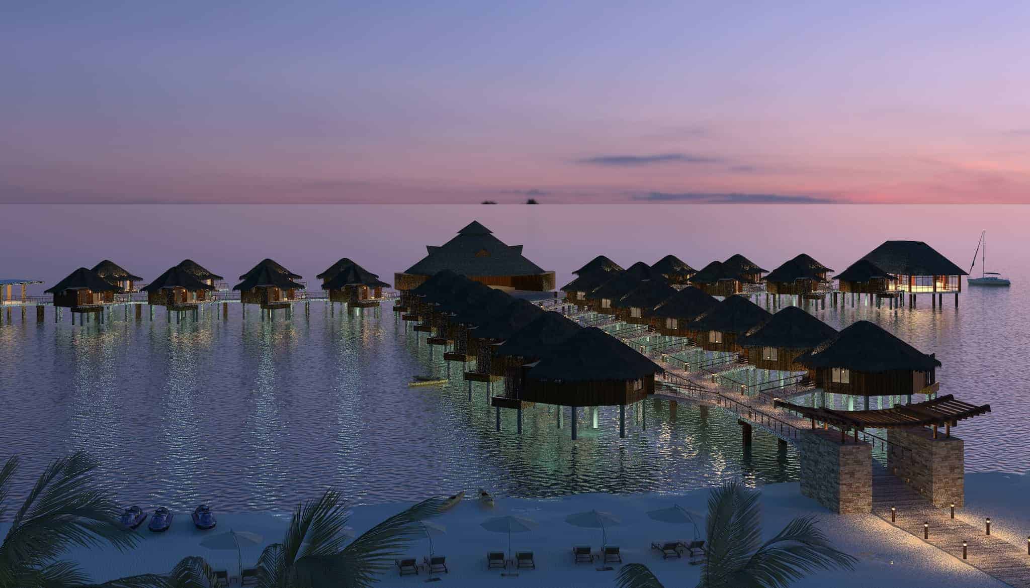 Mexico Riviera Maya El Dorado Maroma Palafitos Overwater Bungalows
