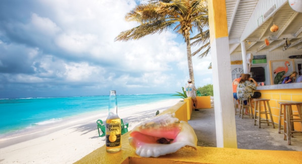 BVI Anegada Cow Wreck Grill Beach Bar