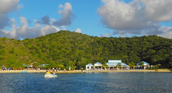 Norman Island BVI Pirates Bight Bar