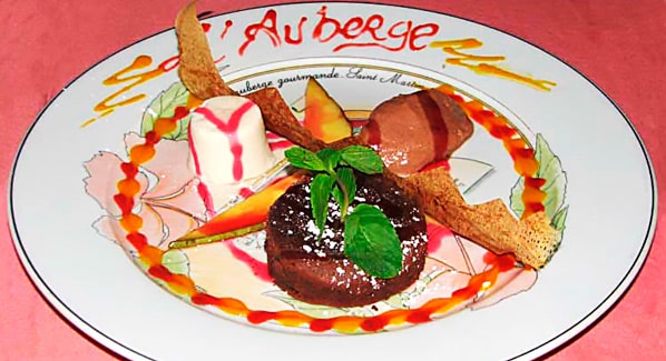 St Martin Lauberge Gourmande Dessert