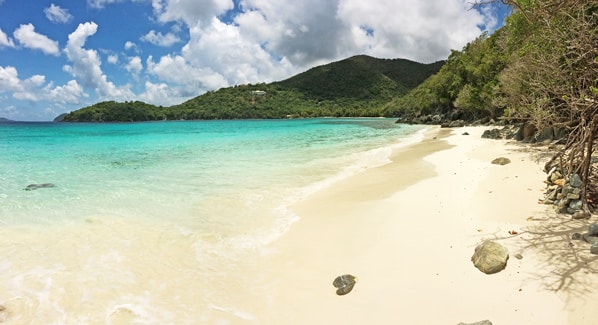 USVI St John Little Hawksnest Beach
