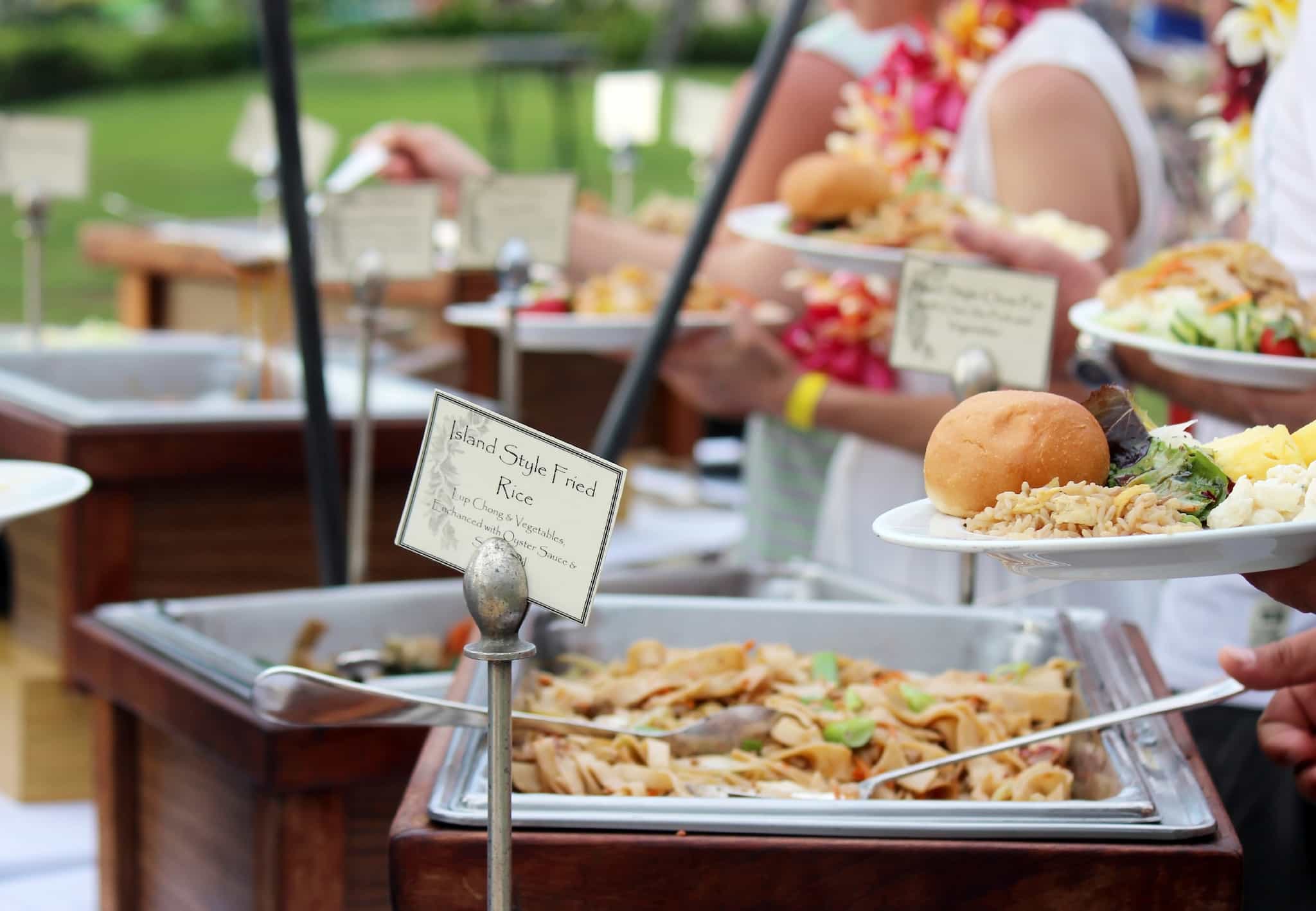 Hawaii Luau Buffer