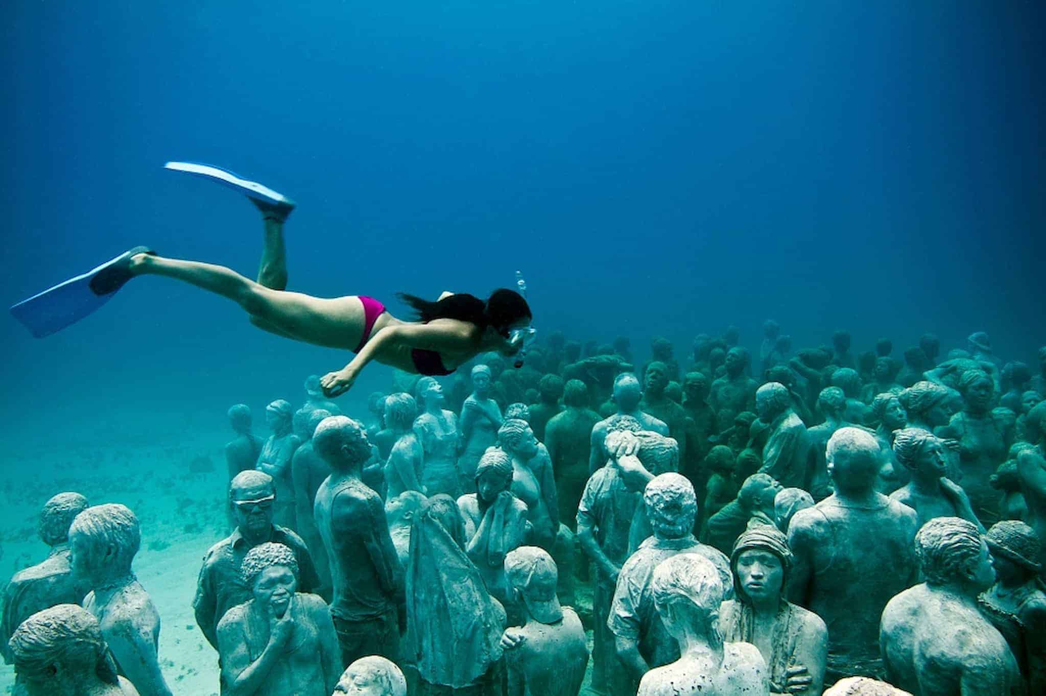 Cancun Underwater Sculpture
